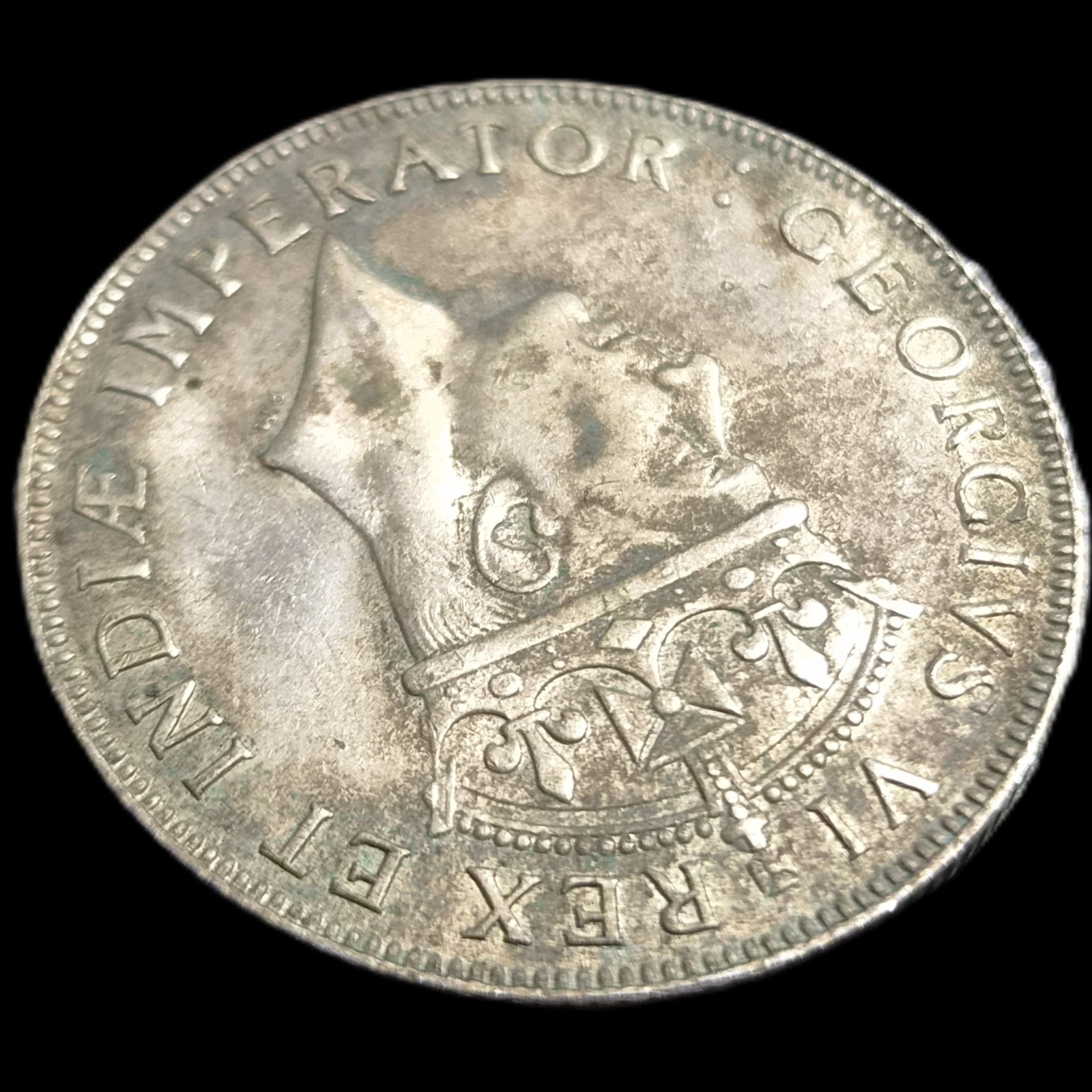 East Africa 1 Shilling King George VI 1941 XF Sharp Detail - Image 4