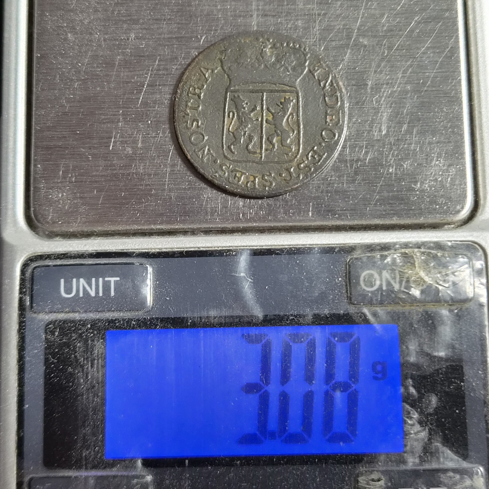 Netherlands East Indies VOC Gelderland Indonesia 1 One Duit 1794 Corn Mintmark - Image 3