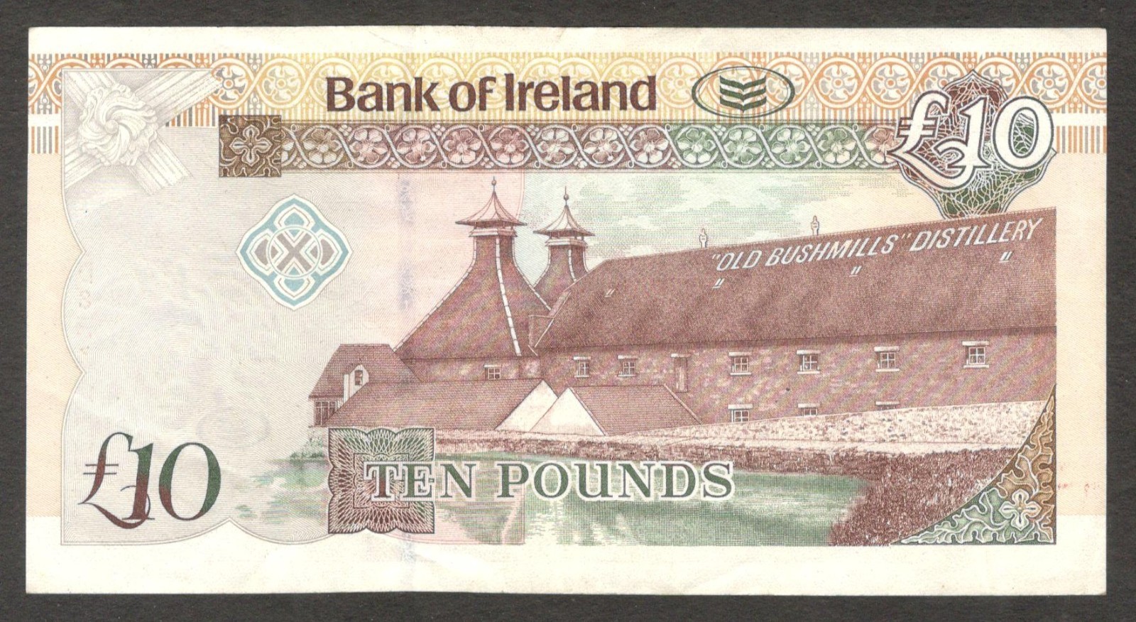 Northern Ireland Bank of Ireland 10 Pounds Old Bushmill Distillery P-87b 2017 XF - Image 2