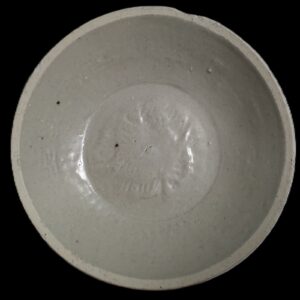 Antique Chinese Song Dynasty Qingbai Fujian Plate Glazed 6" Fish ca. 1100