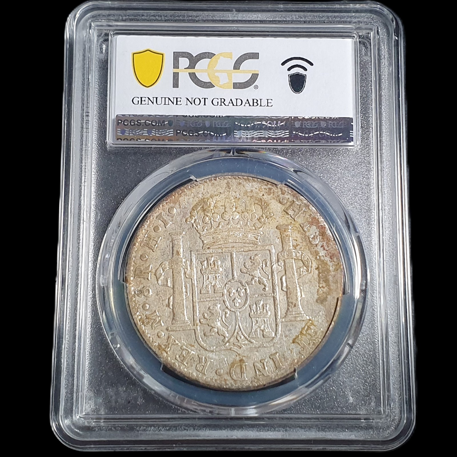 Mexico Spanish Colonial 8 Reales Ferdin Ferdinand VII 1810 Mo HJ PCGS XF Detail - Image 5
