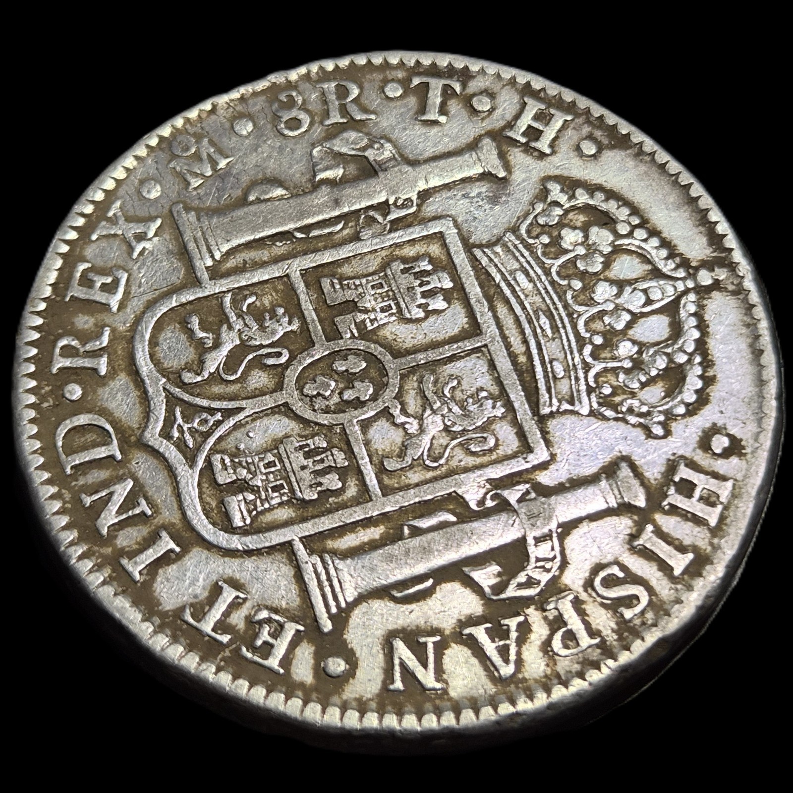 Mexico Spanish Colonial 8 Reales Ferdin Ferdinand VII 1809 Mo TH Mexico Mint - Image 4