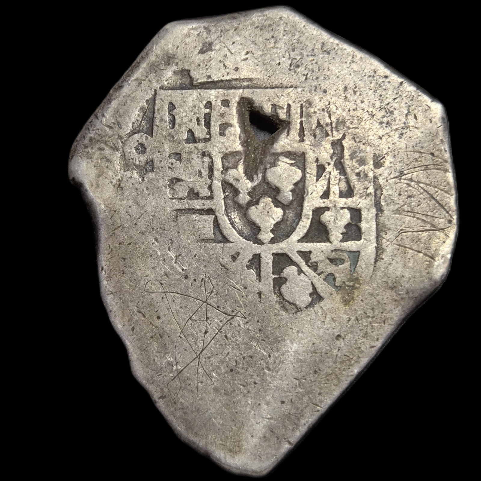 Mexico Spanish Colonial 8 Reales COB Felipe Philip V (26.56 gr) 1700-1732 VF - Image 2