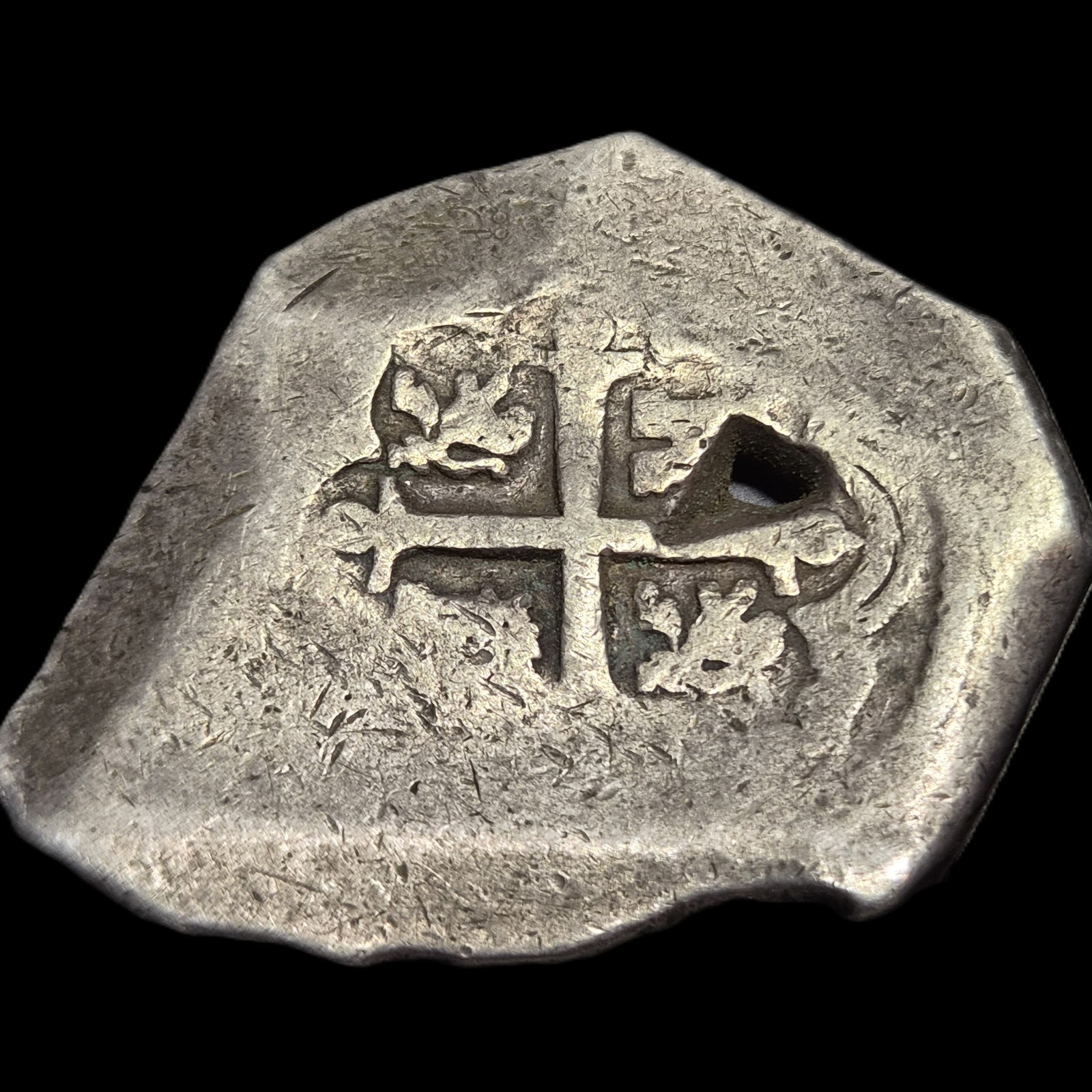 Mexico Spanish Colonial 8 Reales COB Felipe Philip V (26.56 gr) 1700-1732 VF - Image 3