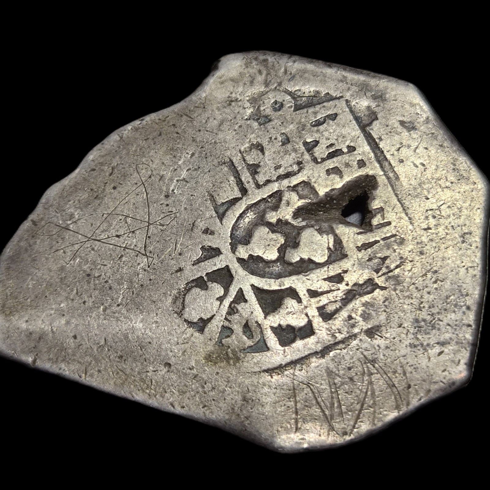 Mexico Spanish Colonial 8 Reales COB Felipe Philip V (26.56 gr) 1700-1732 VF - Image 4