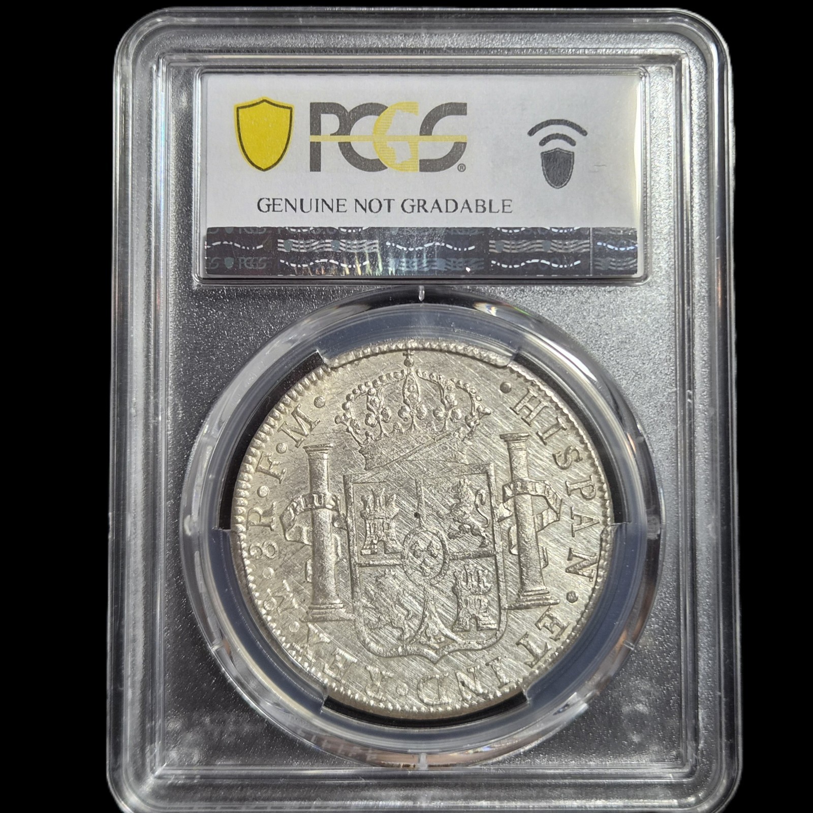 Mexico Spanish Colonial 8 Reales Carol Carolus III 1788 Mo FM PCGS AU Details - Image 4