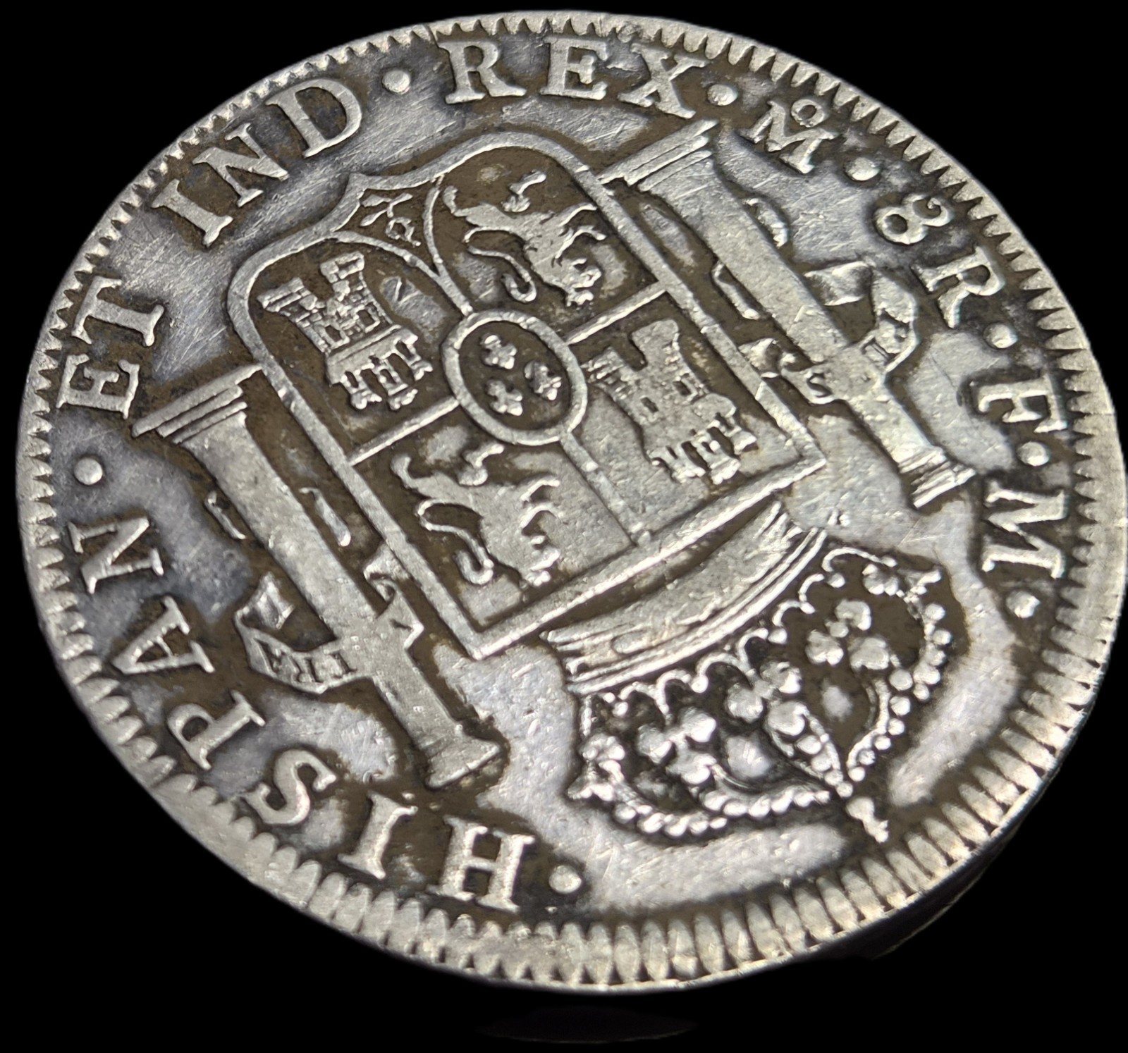 Mexico Spanish Colonial 8 Reales Carol Carolus IIII 1796 Mo FM Mexico City Mint - Image 4