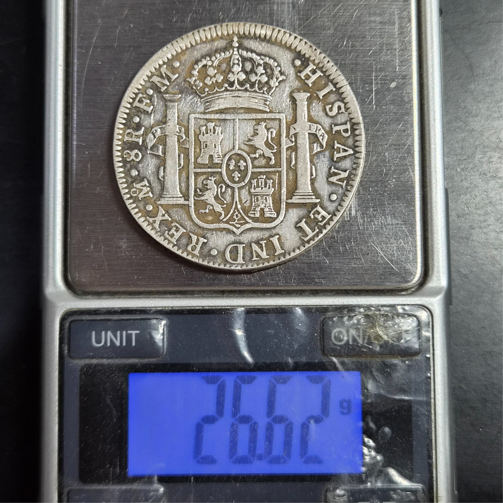 Mexico Spanish Colonial 8 Reales Carol Carolus IIII 1796 Mo FM Mexico City Mint - Image 6