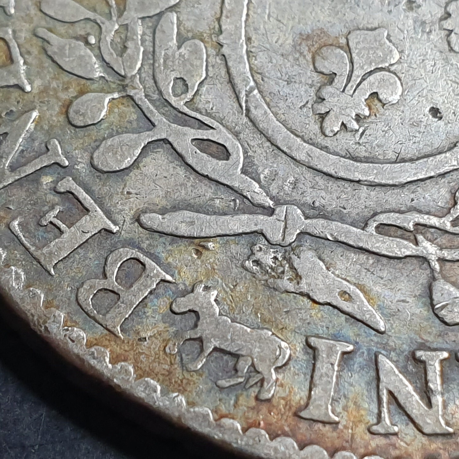 France 1 Ecu de Bearn Louis XV 1726 Cow Pau Mint - Image 3