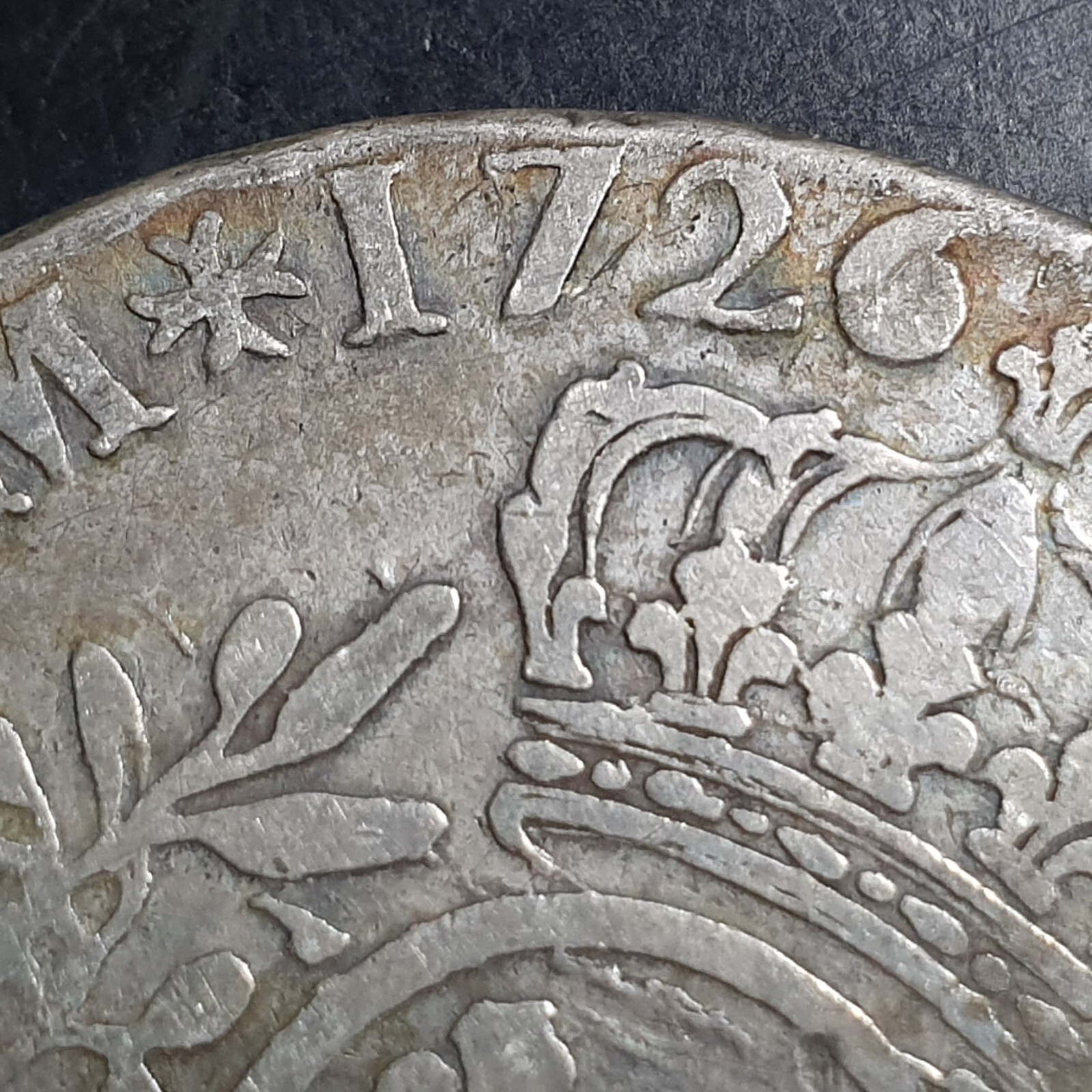 France 1 Ecu de Bearn Louis XV 1726 Cow Pau Mint - Image 4