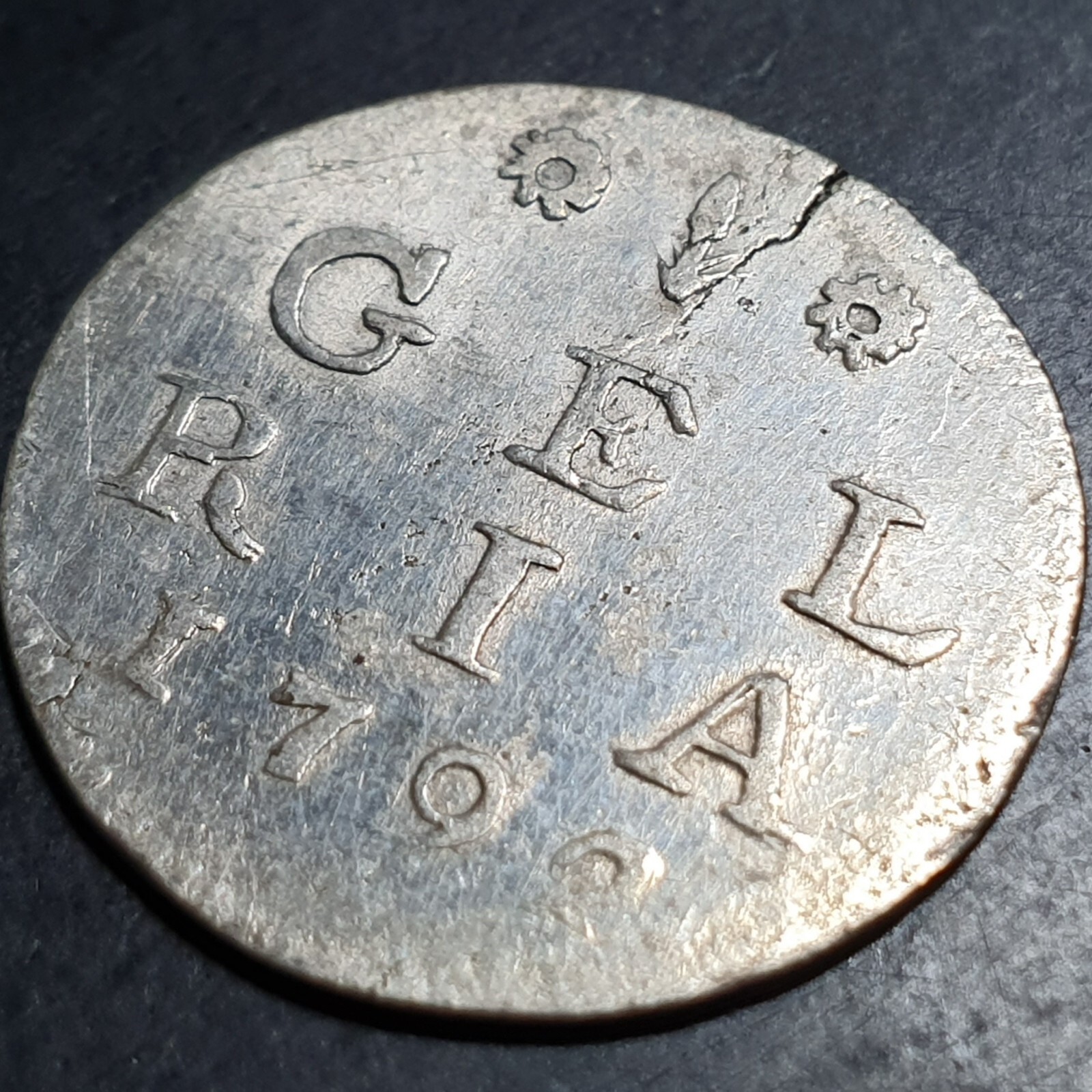 Provincial Dutch Netherlands Gelderland 2 Stuiver 1792 Silver XF - Image 2