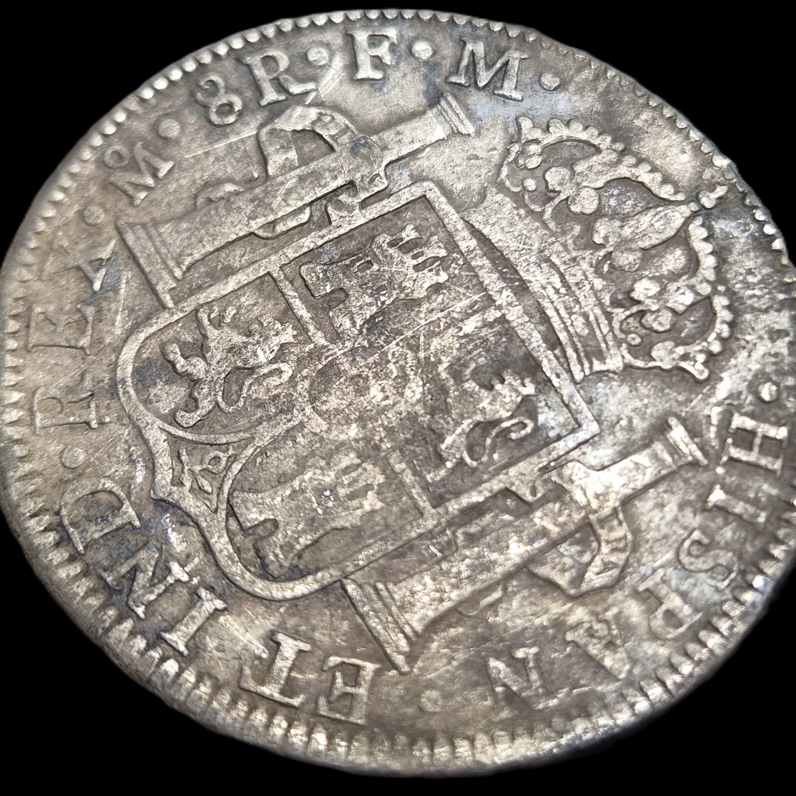 Mexico Spanish Colonial 8 Reales Carol Carolus IIII 1791 Mo FM Mexico City Mint - Image 4