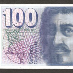 Switzerland Swiss 100 Francs Franken F. Schaller & Lusser P-57i(1) 1989 XF Crisp