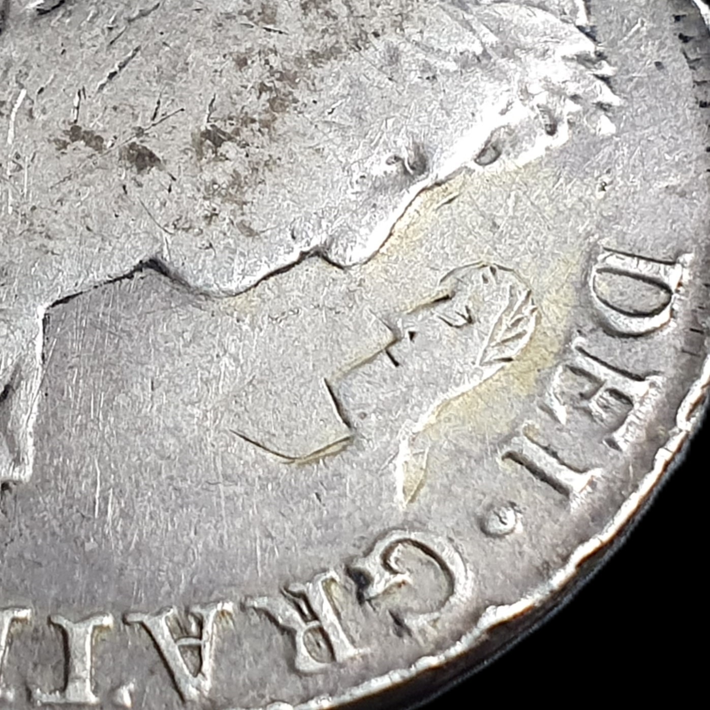 Peru Mexico War of Independence 8 Reales Ferdin Ferdinand VII 1818 LME JP - Image 3