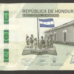 Honduras 200 Lempiras 200th Independence Commemorative P-105 2019 2021 UNC