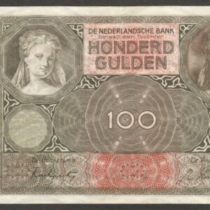 Netherlands 100 Gulden Maria Magdalena P-51c 1942 AU