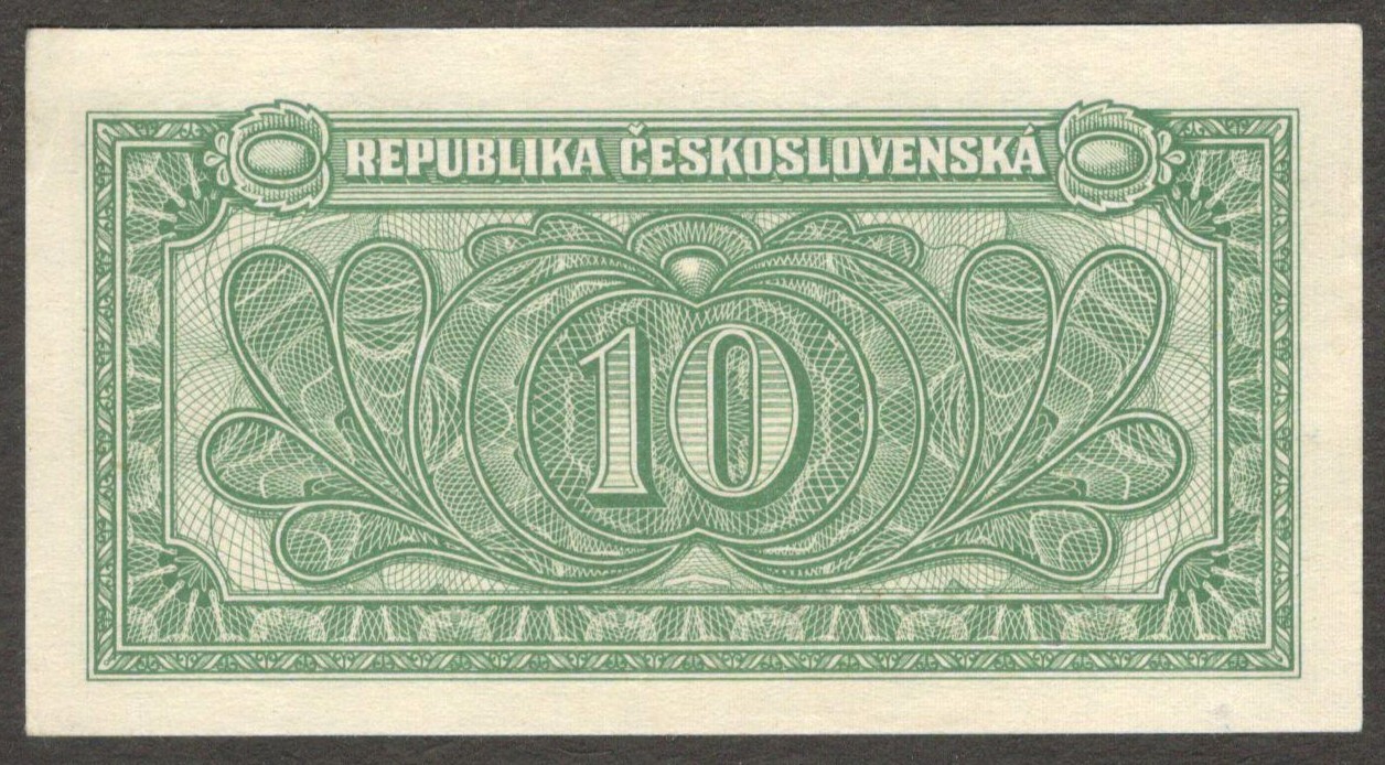 Czechoslovakia Czech Republic 10 Korun P-69 1950 UNC - Image 2