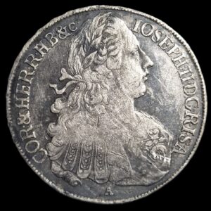 Austria Empire 1 Thaler Joseph II I.C.-S.K. 1766 A XF Sharp Detail