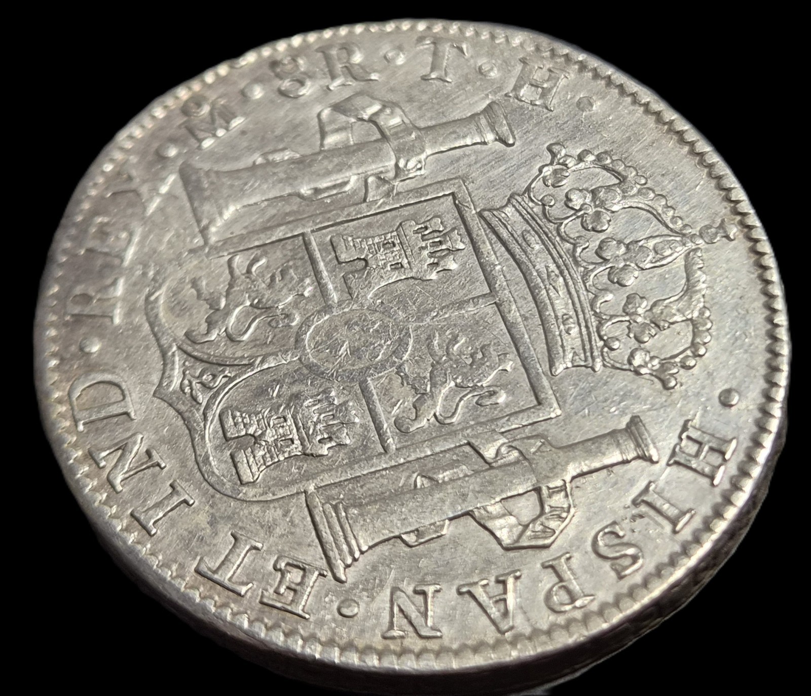 Mexico Spanish Colonial 8 Reales Carol Carolus IIII 1804 Mo TH Sharp Detail - Image 4