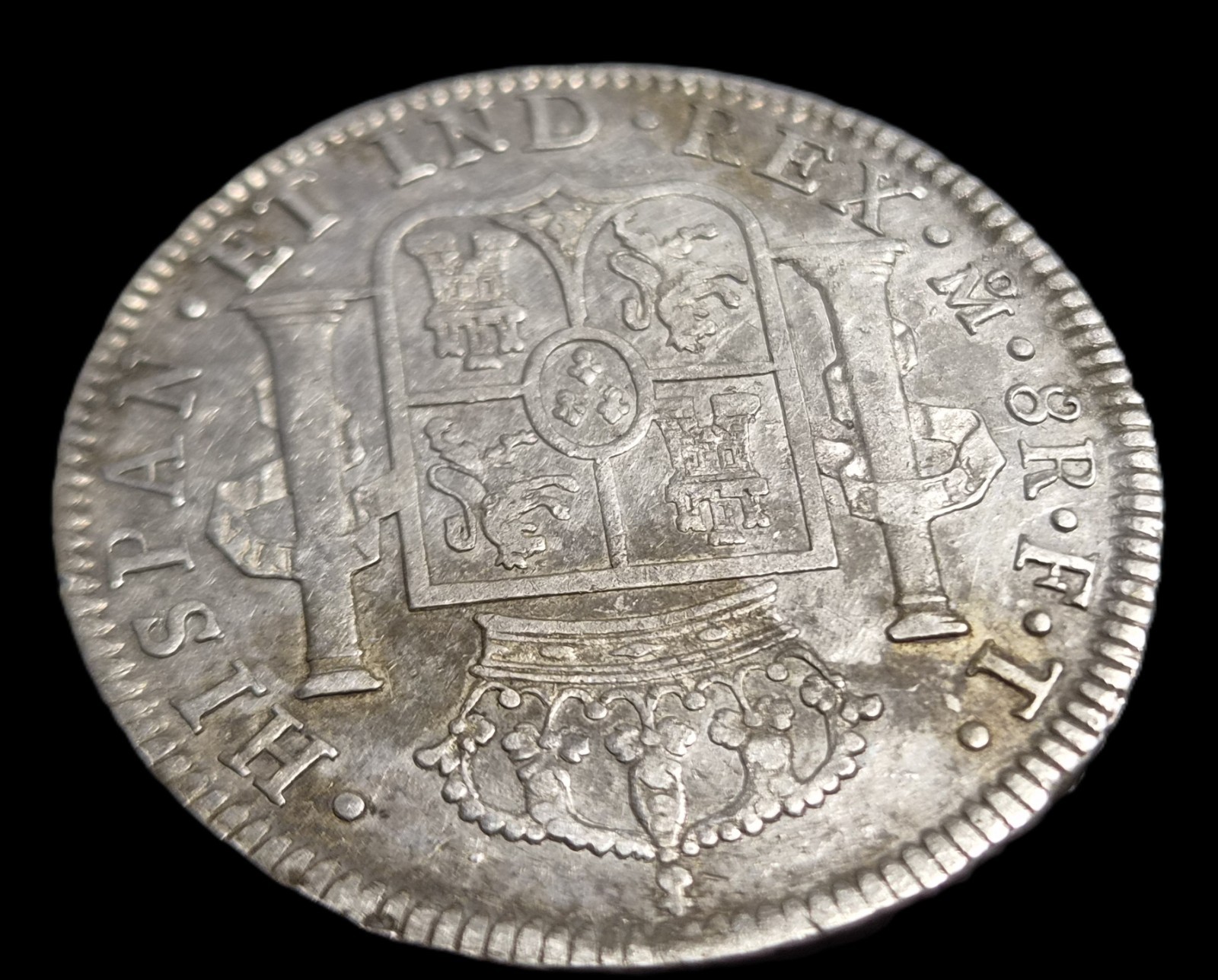 Mexico Spanish Colonial 8 Reales Carol Carolus IIII 1802 Mo FT Sharp Detail - Image 4