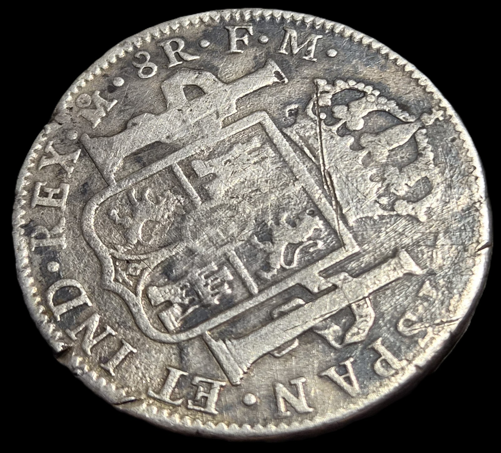 Mexico Spanish Colonial 8 Reales Carol Carolus IIII 1798 Mo FM Mexico City Mint - Image 4