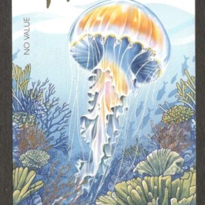 Goznak Test Note Jellyfish Sea Life 2025 UNC 1st Prefix AA