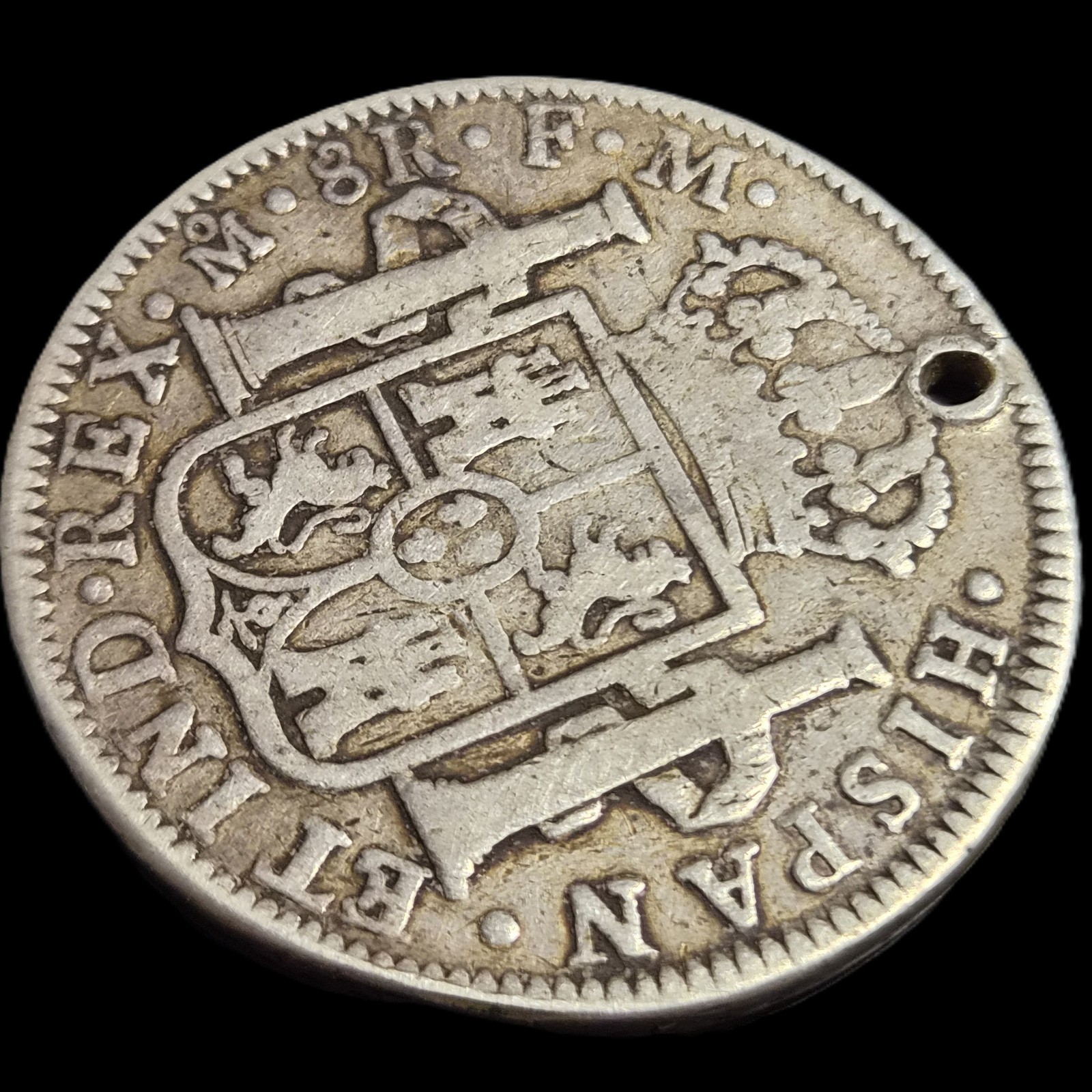 Mexico Spanish Colonial 8 Reales Carol Carolus IIII 1796 Mo FM Mexico City Mint - Image 4