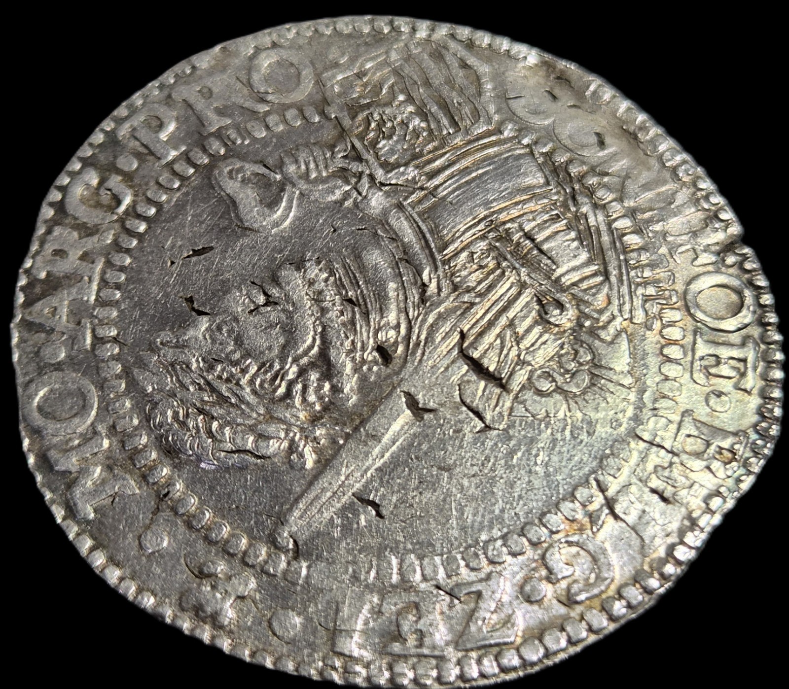 Netherlands Zeeland Rijksdaalder Thaler 1622 aUNC Sharp Detail - Image 3