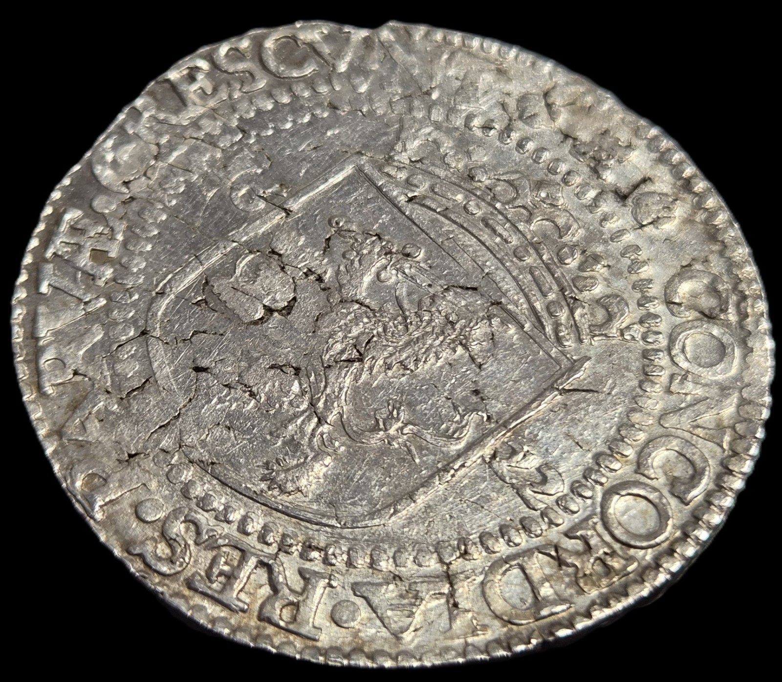 Netherlands Zeeland Rijksdaalder Thaler 1622 aUNC Sharp Detail - Image 4
