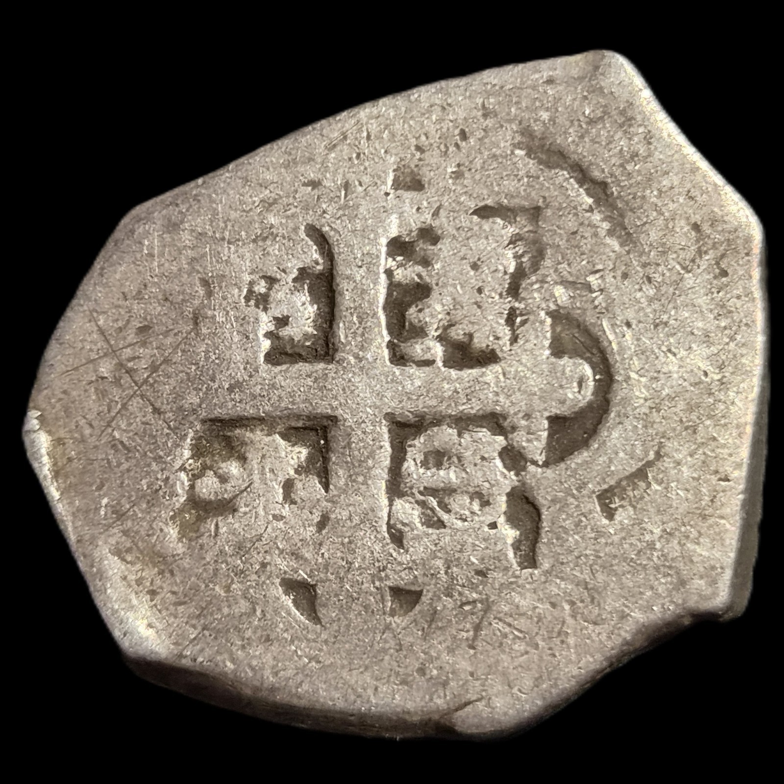 Mexico Spanish Colonial 4 Reales COB Philip V (13.24 gr) 1701-1733 VF