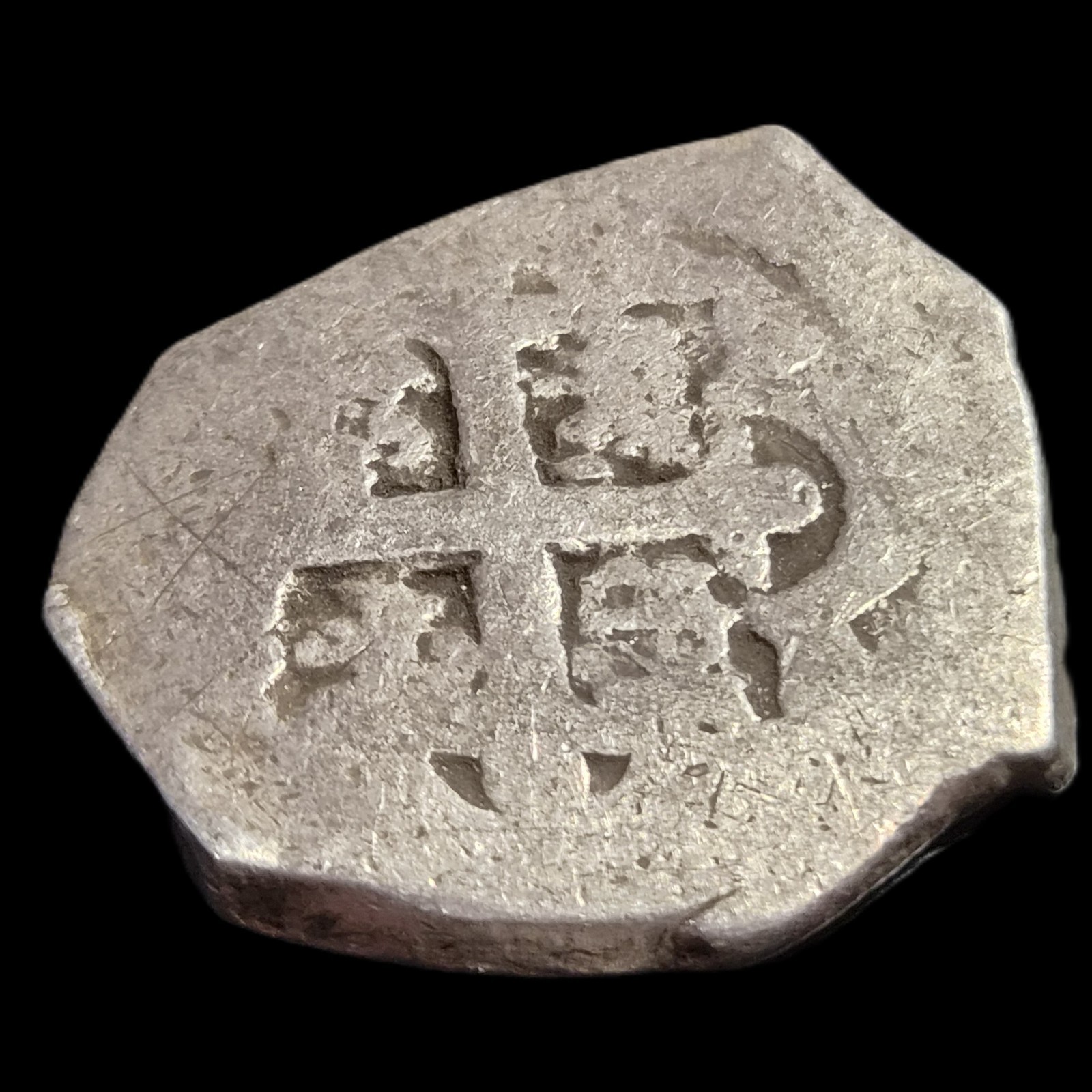 Mexico Spanish Colonial 4 Reales COB Philip V (13.24 gr) 1701-1733 VF - Image 3