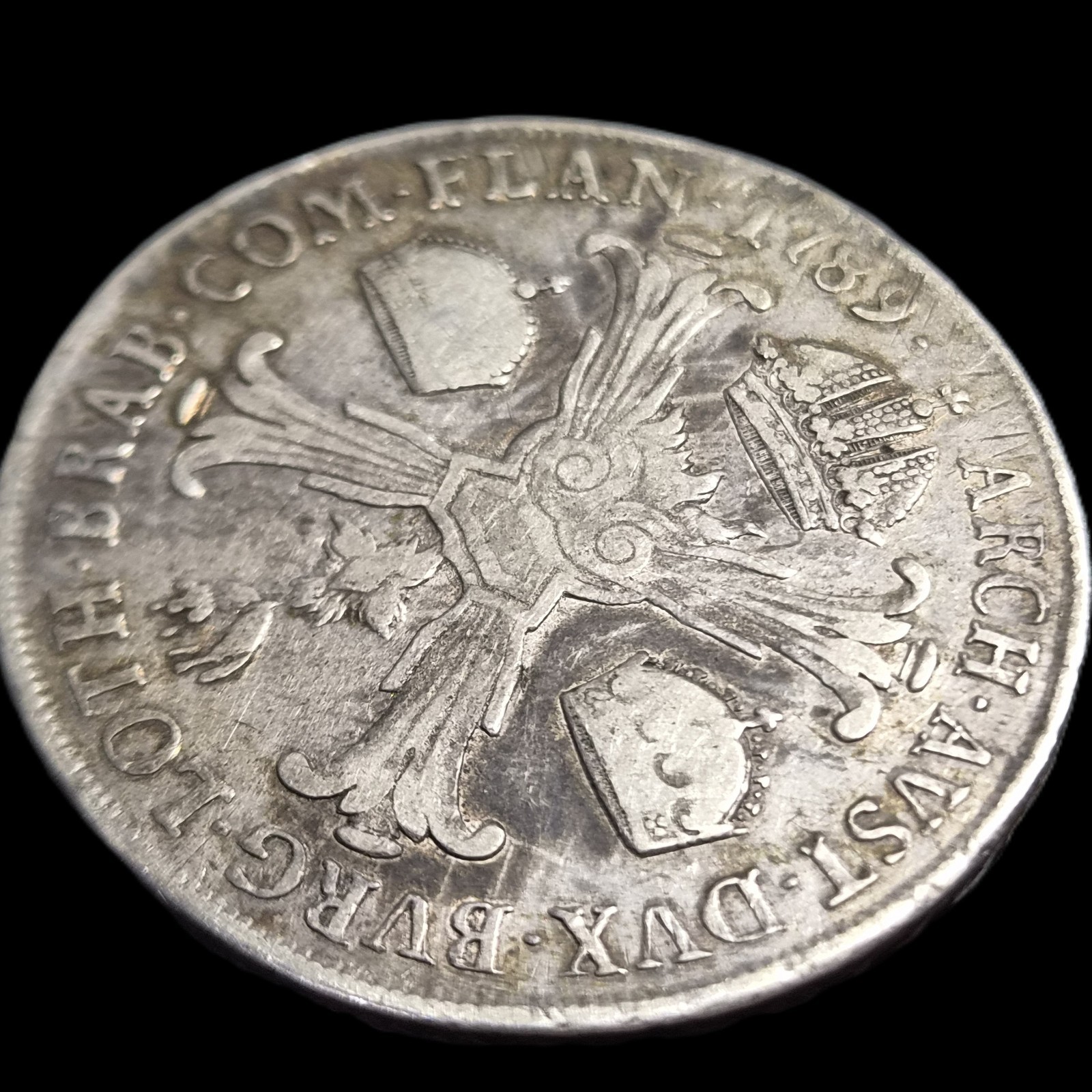 Netherlands Austria Couronne Kronenthaler Joseph II 1789 M VF - Image 3