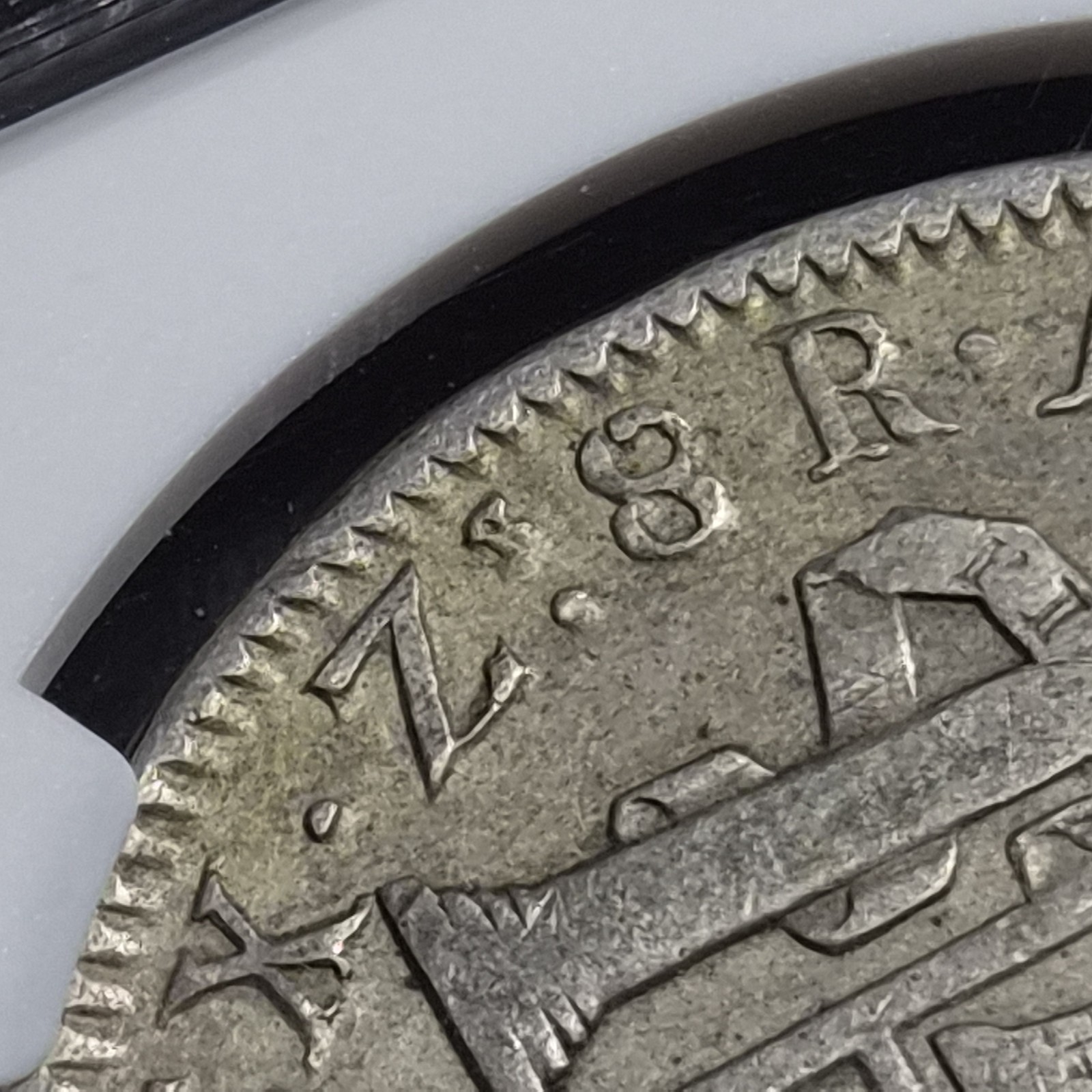 Mexico War of Independence 8 Reales Ferdinand VII 1820 Zs AG Zacatecas NGC VF - Image 5
